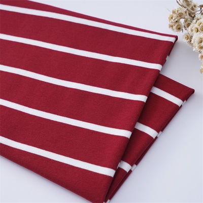 良い価格 アンチ・ピリング 快適 高色 耐久性 休日着用用 ストライプ編み布 オンライン