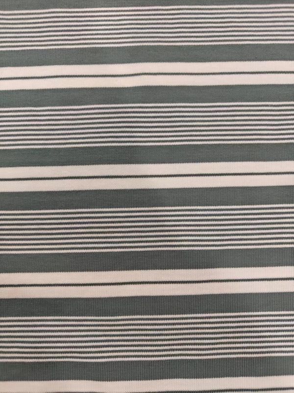 高品質で環境に優しい糸 染色布 コットン ストライプ布 Tシャツ