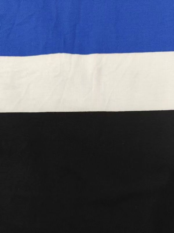 透ける 汗 吸い込める 綿 シンプル シャツ ストライプ 編み物 服