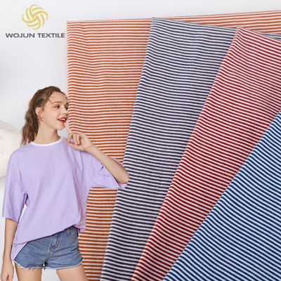 多色帯状綿織物 染色された糸 透ける抗菌物質