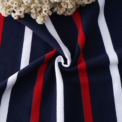 良い価格 S-200422 ニット ストライプ織物 175cm 185gm ポロシャツ ストライプ織物の質感 オンライン