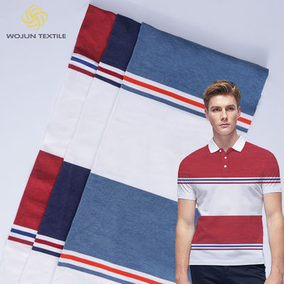 良い価格 通気性の綿の悪感情の生地の倍ヤーンは質185cm WJ-402-19520を編んだ オンライン