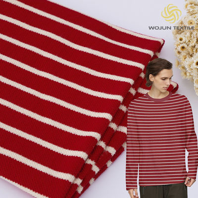 良い価格 縞で飾られた綿の悪感情の生地320gsm 21Sはフランスのテリーのための技術をとかした オンライン