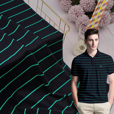 良い価格 編まれたマーセル加工された綿織物は、染められた60S綿のしまのある生地にまいはだを詰める オンライン