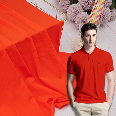 スムーズ・ソリッド・ニット・ファブリック 32S 210gsm ソフト・テンセル・スパンデックス 夏服ファブリック