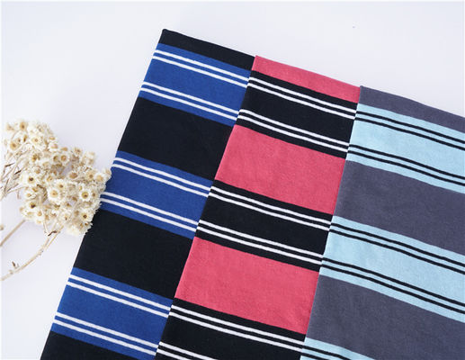 良い価格 肌に優しい純綿と麻 汗を吸収する条紋素材 普通のシャツ用 オンライン