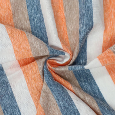 良い価格 透気 流行 綿 ストライプ 素材 シャツ 織物 オンライン