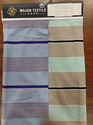 良い価格 柔らかい&肌に優しい&快適&呼吸が透ける ストライプ付き ニットファブリック オンライン