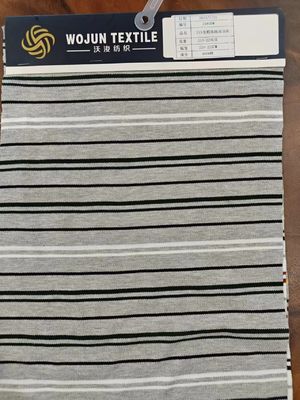 透ける 汗を吸収する 糸 染み付いた布 ストライプ 編み布 ポロシャツ