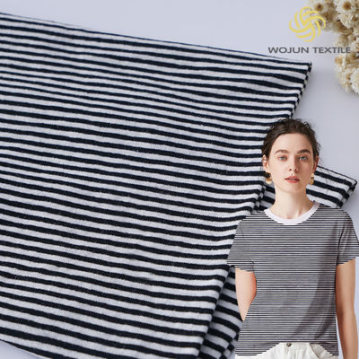 良い価格 トレーニングスーツ用の 透ける 軽量 な 汗 吸収 性の ストライプ 編み物 オンライン