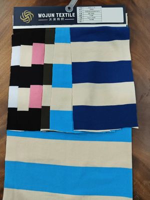 透気 クラシック 快適 ストライプ 編み布 ポロシャツ