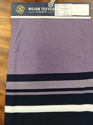 良い価格 快適で透ける 自然質感 柔らかい条紋素材 ポーロシャツ用 オンライン