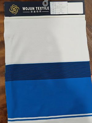 良い価格 肌に優しい健康的で汗を吸収する ストライプ編み布 ポロシャツ用 オンライン