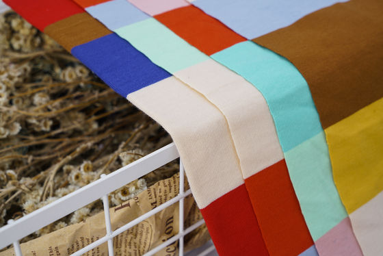 良い価格 自然 肌 に 優しい 40S 純綿 シンプル 織り ストライプ 編み 布 シャツ オンライン