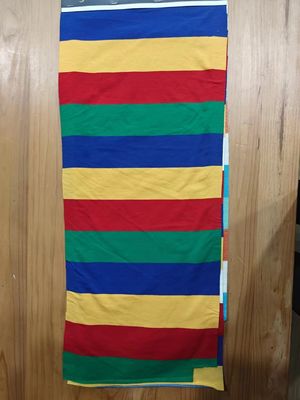 柔軟でファッション的な ストライプ付き ニット布 フランスのテリー用