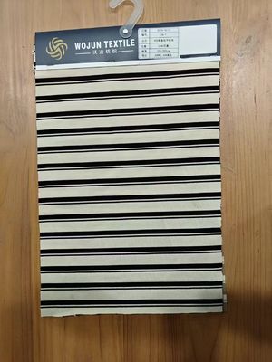 良い価格 平らで滑らかで肌に優しい健康的な条紋編織布 Tシャツ オンライン