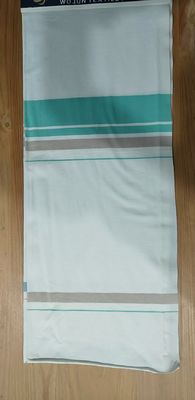 良い価格 柔らかくて快適で 透気性のある ストライプ付き素材のTシャツ用布 オンライン