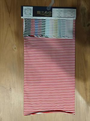 柔らかい 肌 に 優しい 快適 な ストライプ 素材 の 織物