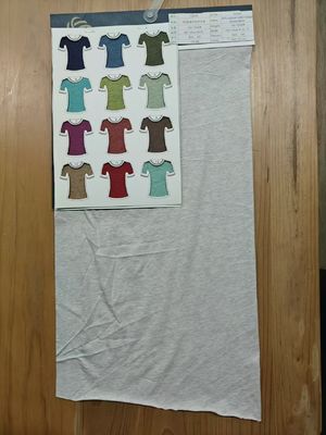 良い価格 透ける 純棉 ストライプ 編み布 Tシャツ オンライン