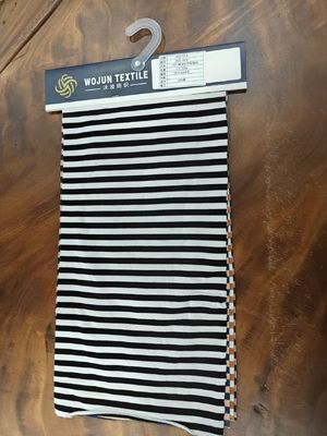 汗を吸収し 滑らかで 純綿 ストライプ編み ポーロシャツ