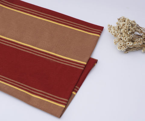 糸染料技術による 春夏季 ストライプ素材の布