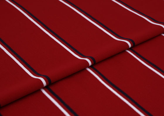 良い価格 ファッショナブルで汎用的でTシャツのためのクラシックストライプ素材の布 オンライン