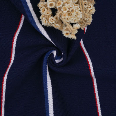 良い価格 耐久性と高品質 変形が容易でない ストライプ編み布 ポロシャツ オンライン