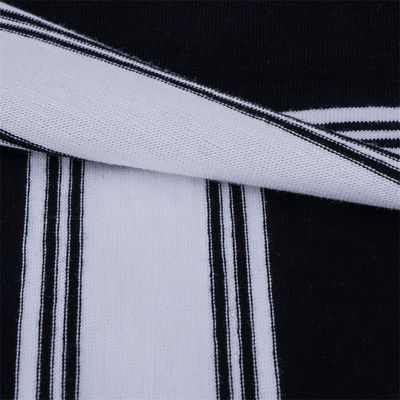 良い価格 肌 に 優しい 快適 で 透ける ストライプ 帯 編み 織物 オンライン