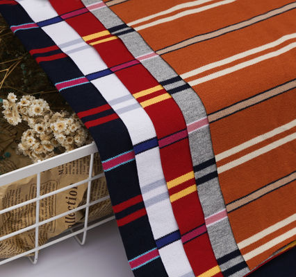 良い価格 頑丈で清潔で質が良い 純綿のストライプ編み布 ポロシャツ オンライン