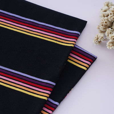 肌に優しい 滑らかな 高色 耐久性 透明性 質感 ストライプ 編み布 ポロシャツ