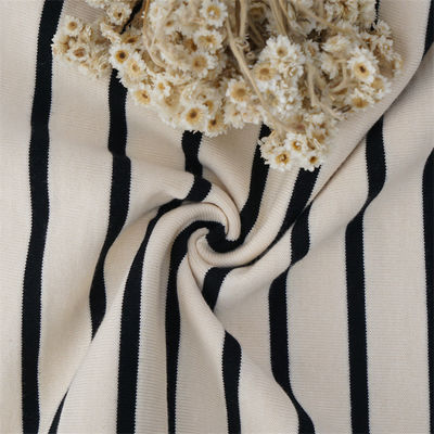 良い価格 透ける 肌 に 優しい 快適 な 健康 な ストライプ 帯 編み 織物 オンライン