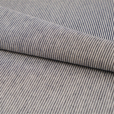 良い価格 健康的で 透ける 質感も良い ストライプ付き ニット 布 休日着用 オンライン