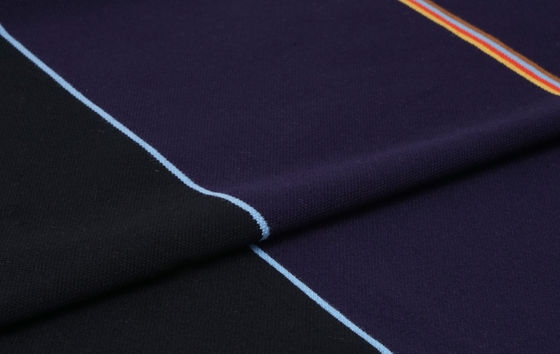 良い価格 吸湿性と耐摩耗性のストライプニット生地 オンライン