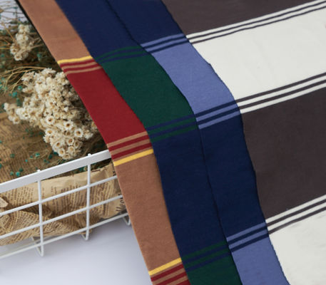 快適で質感が良い 健康的な柔らかいストライプ編み布