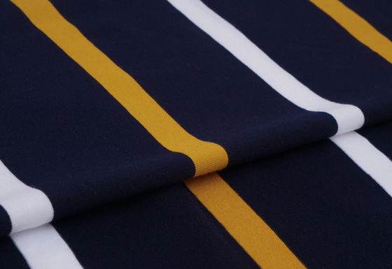 良い価格 高品質で 透気で 快適な ストライプ付き ニット ポーロシャツ オンライン