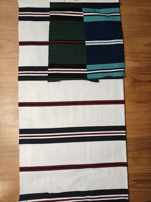 良い価格 Stylish And Breathable With A Good Fit Healthy  Striped Knit Fabric For T-Shirt オンライン