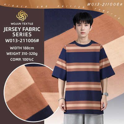 良い価格 188cm 100%綿 鮮やかな 透ける 高品質の色素のある ストライプ付き素材 シャツ用 オンライン