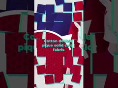 無地の綿の悪感情の生地26Sの防水伸張は物質的とかした